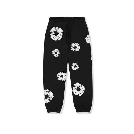 Black - Denim Tier Joggers