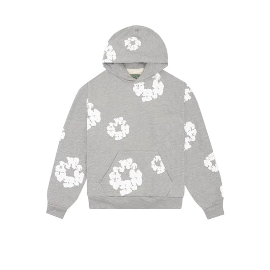 Grey - Denim Tier Hoodie