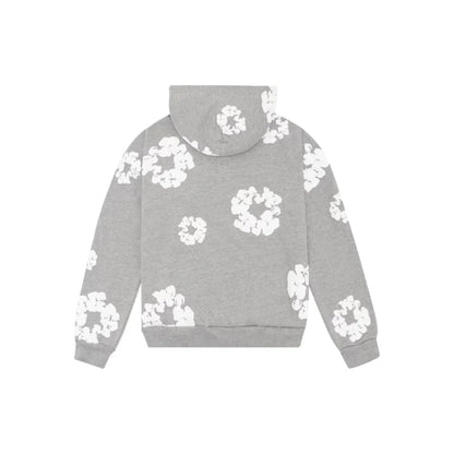 Grey - Denim Tier Hoodie