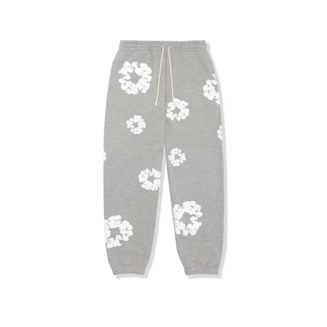 Grey - Denim Tier Joggers