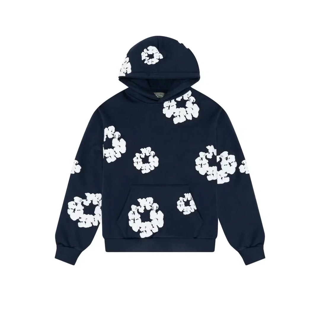 Navy - Denim Tier Hoodie